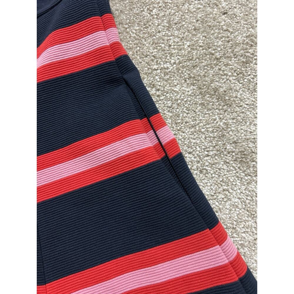 Boden Women’s 4P Petite Scarlet Ottoman Ponte Striped Dress Fit & Flare Pockets - Picture 10 of 10